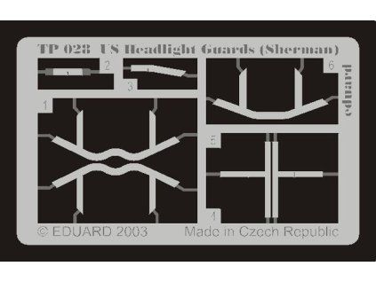 US Headlight Guards (Sherman)