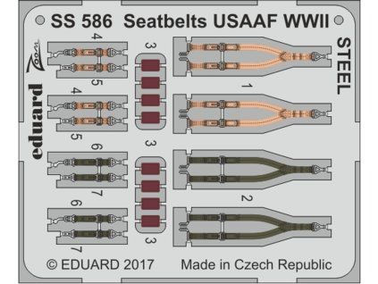 Seatbelts USAAF WWII STEEL