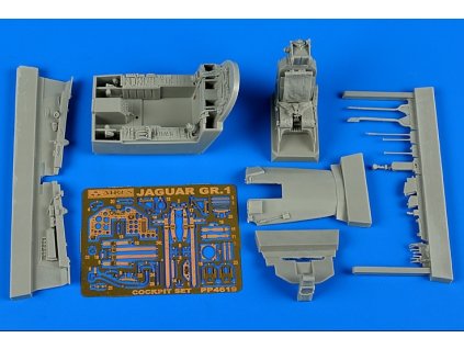 1/48 Sepecat Jaguar GR.1 cockpit set - KITTY HAWK
