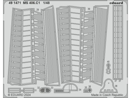 MS 406.C1 1/48 recommended for DORA WINGS