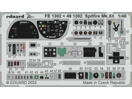 Spitfire Mk.XII 1/48 recommended for AIRFIX