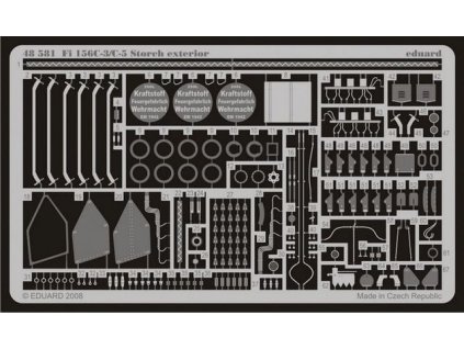 1/48 Fi 156C-3/C-5 Storch exterior for TAMIYA kit