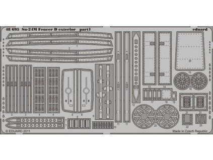 1/48 Su-24M Fencer D exterior for TRUMPETER kit