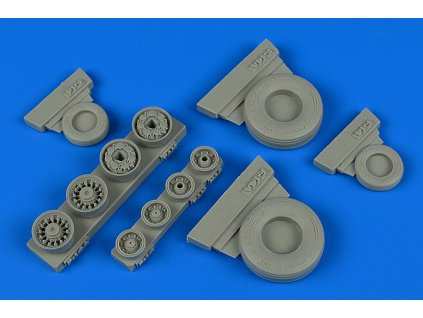 1/48 F-14A Tomcat weighted wheels