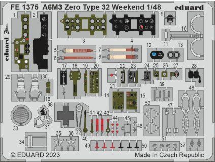 A6M3 Zero Type 32 Weekend 1/48 recommended for EDUARD