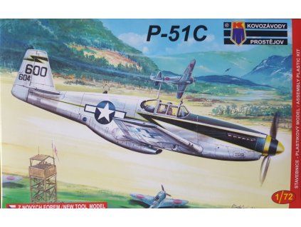 1/72 P-51C Mustang - Kovozávody