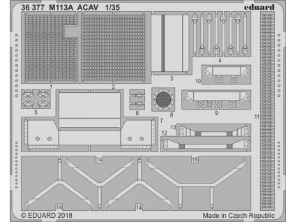 1/35 M113A ACAV  for AFV CLUB kit