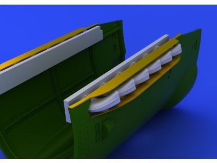 Bf 109G-6 exhaust stacks 1/32 recommended for REVELL