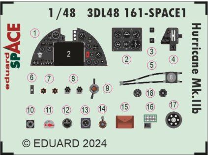 Hurricane Mk.IIb SPACE 1/48 recommended for ARMA HOBBY