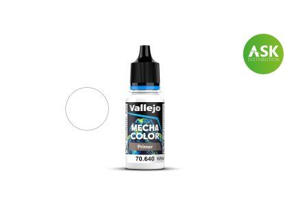 Vallejo Mecha Color 70640 White Primer (18 ml)