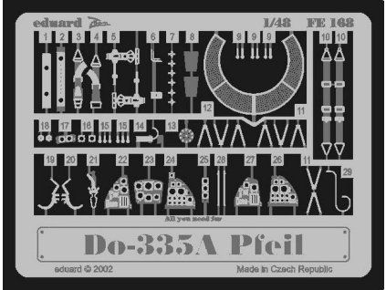 Do 335A Pfeil recommended for TAMIYA