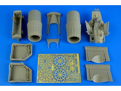 1/32 Su-27 Flanker B detail set - TRUMPETER