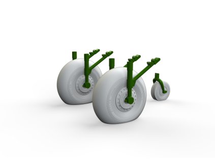 1/32 Lancaster wheels for HKM kit