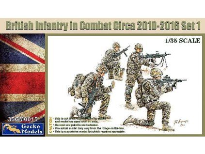 1/35 British Infantry In Combat Circa 2010-2016 Set 1