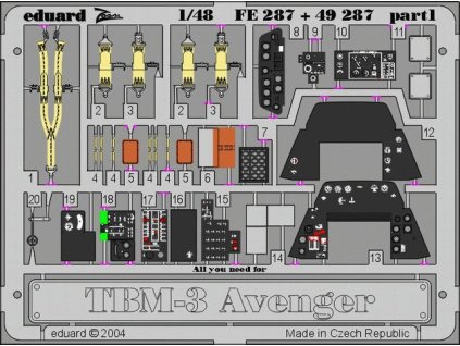 1/48 TBM-3 for ACCURATE MINIATURES kit
