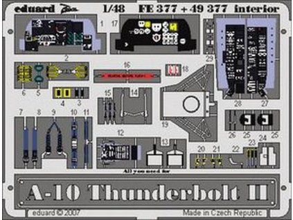 A-10 interior recommended for ITALERI