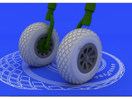 1/32 P-51 wheels for TAMIYA kit