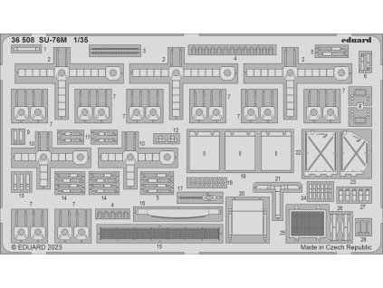 SU-76M 1/35 recommended for ZVEZDA