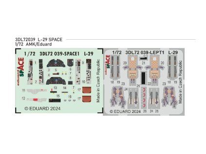 L-29 SPACE 1/72 recommended for AMK / EDUARD