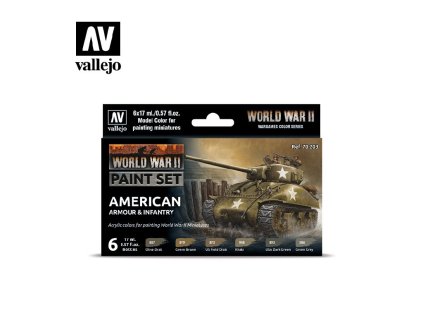 25321 vallejo wargames wwii american armour infantry 70203 front