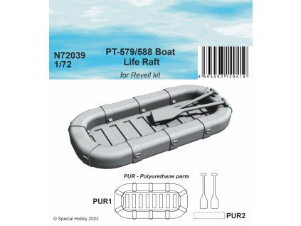 1/72 PT-579/588 Boat Life Raft