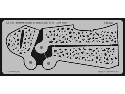Bf 109E Small Blotch mask-etch 1/48