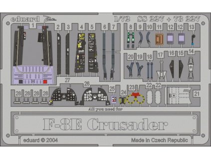 1/72 F-8E for ACADEMY kit