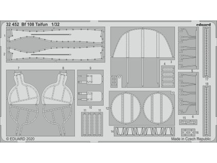 1/32 Bf 108 Taifun  for EDUARD kit