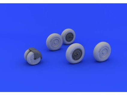 1/48 MiG-31 wheels for AMK kit