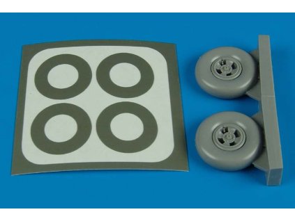 1/32 Spitfire Mk. IX wheels & paint masks