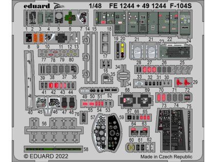 F-104S 1/48 recommended for KINETIC
