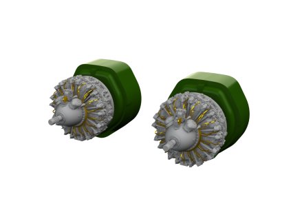 1/72 B-26 Marauder engines  for EDUARD/HASEGAWA kit