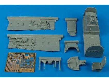 1/32 P-51D Mustang cockpit set - TRUMPETER