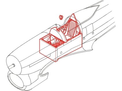 1/48 Hawker Typhoon Mk.Ib - interior set for HAS