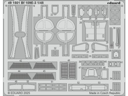 Bf 109E-3 1/48 recommended for HOBBY BOSS