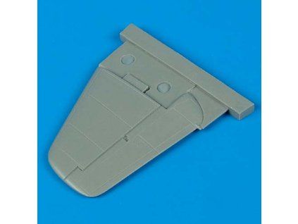 1/72 Junkers Ju 88G correct tail fin - ZVEZDA