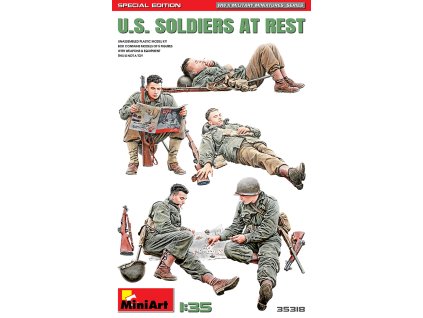 1/35 U.S. Soldiers at Rest. Special Edition - Miniart