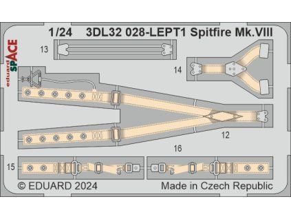 Spitfire Mk.VIII SPACE 1/24 recommended for AIRFIX