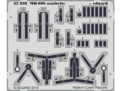 MH-60S seatbelts 1/35 recommended for ACADEMY