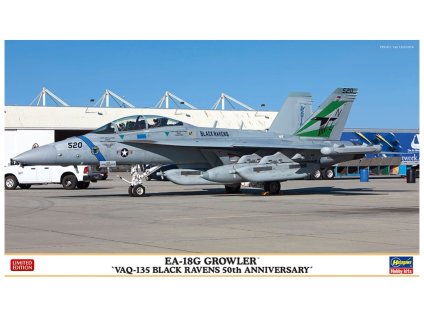 1/72 EA-18G Growler VAQ-135 Black Ravens 50th Anniversary Hasegawa