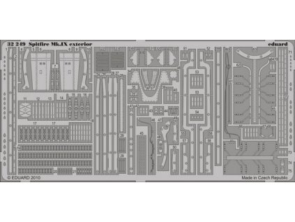 Spitfire Mk.IX exterior recommended for TAMIYA