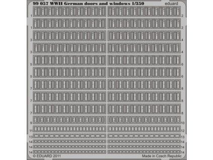 WWII German doors and windows 1/350