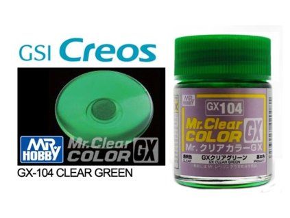 Mr. Clear Color GX (18 ml) Clear Green