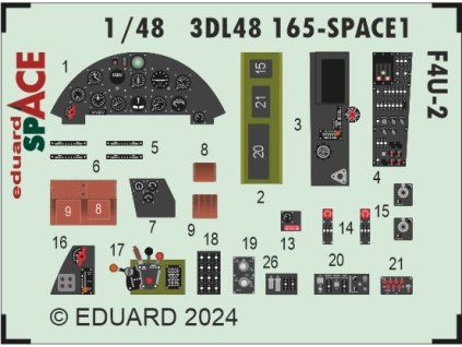 F4U-2 SPACE 1/48 recommended for MAGIC FACTORY