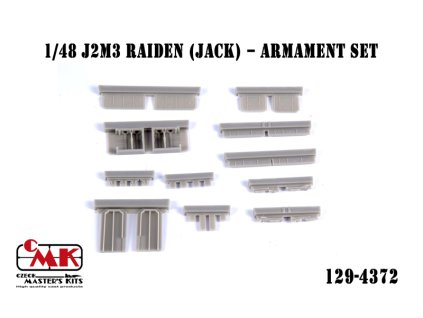1/48 J2M3 Raiden (Jack) – Armament set