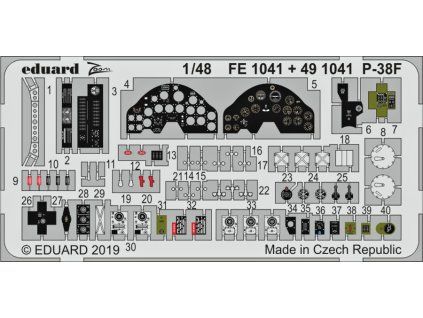P-38F 1/48 recommended for TAMIYA