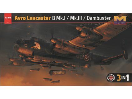 1/32 Lancaster Mk.I Canadian 3 into 1 version