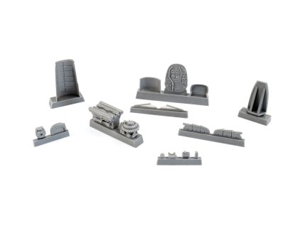 1/48 B&P Defiant Engine Set for Airfix kit