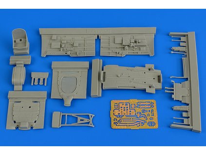 1/48 P-40B Warhawk cockpit set