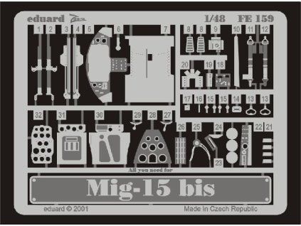 MiG-15bis recommended for TAMIYA